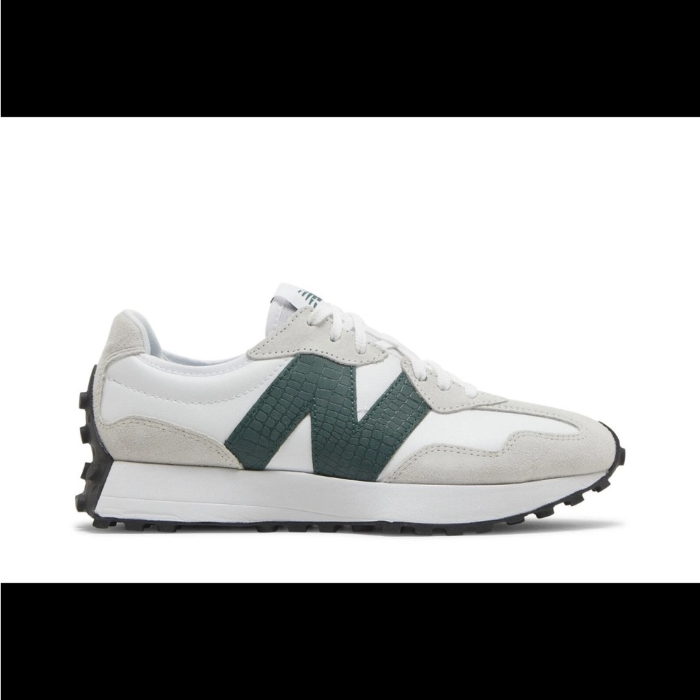 New Balance 327 Nightwatch Green Crocodile
